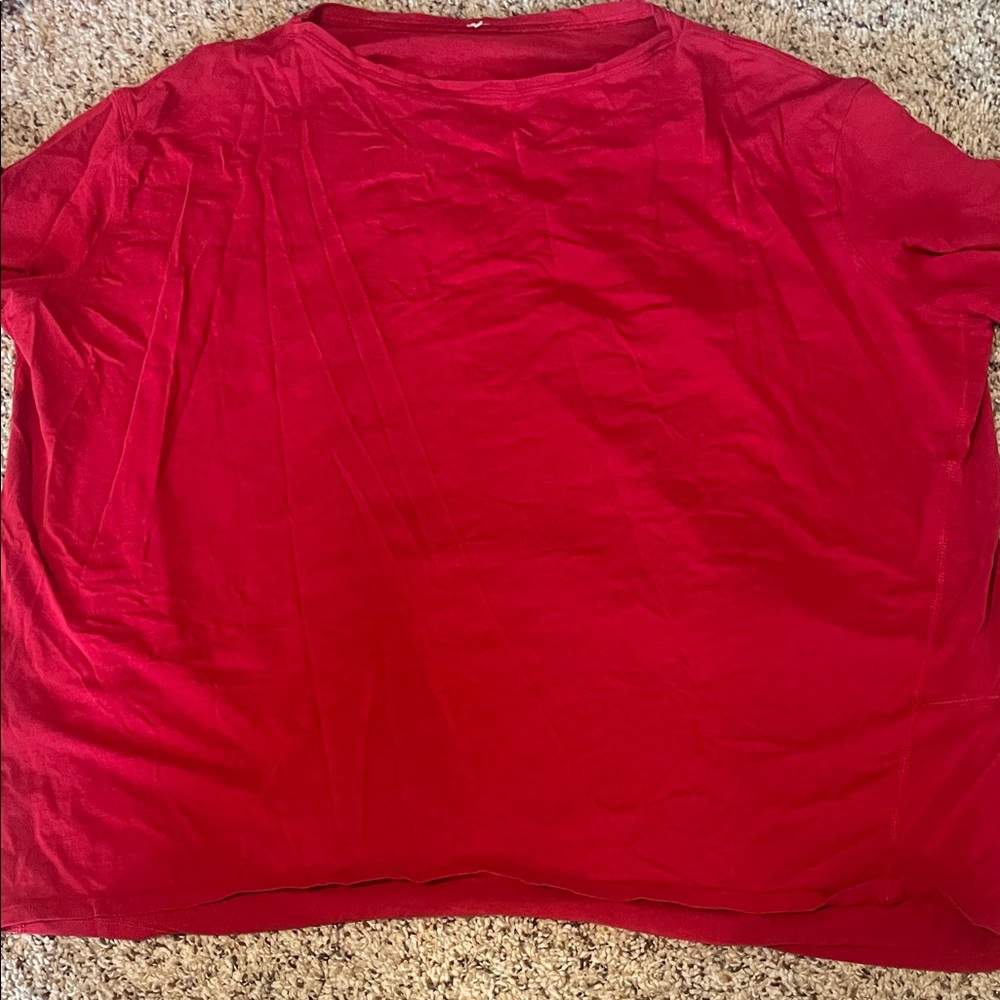 Lululemon Vibrant Red T-Shirt